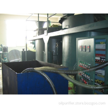 Car engine oil recycling system
